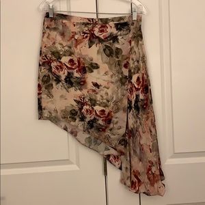 Haute Hippie Silk Skirt